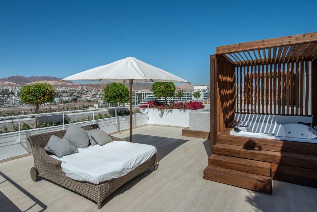 King Solomon By Isrotel Collection Ελάτ Εξωτερικό φωτογραφία Rooftop at the Hilton Tel Aviv
